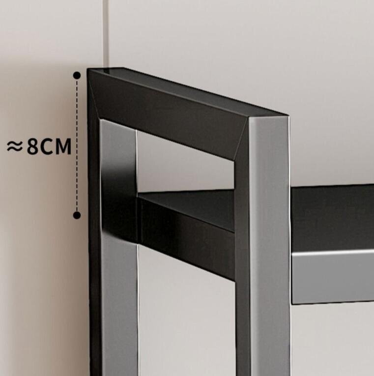  кухня подставка надеты пол много слой овощи корзина место хранения полки многофункциональный микроволновая печь печь полки место хранения полки 