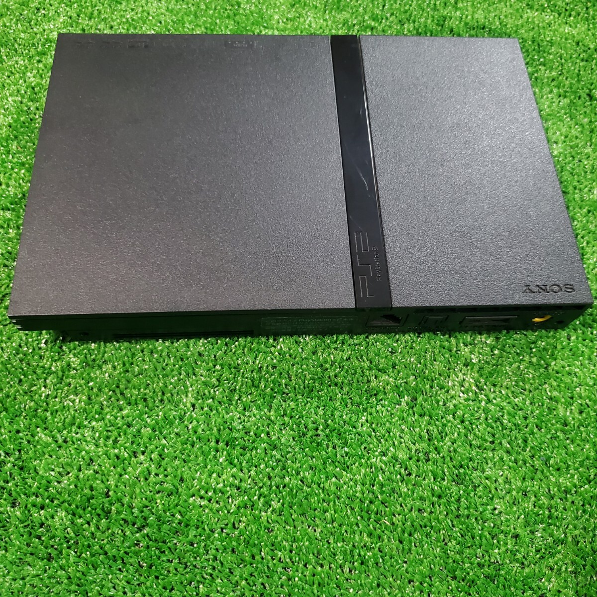 SONY ソニー PS2 本体 SCPH-70000 ブラック 動作確認済み 人気モデル プレステ2 PlayStation2 薄型 オススメ ゲーム機器_画像7