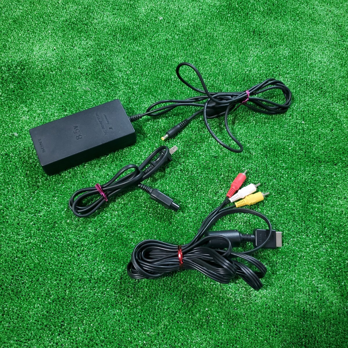 SONY ソニー PS2 本体 SCPH-70000 ブラック 動作確認済み 人気モデル プレステ2 PlayStation2 薄型 オススメ ゲーム機器_画像8