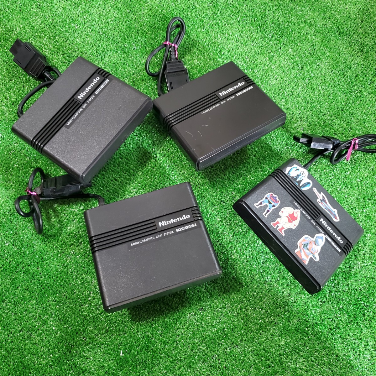 ファミリーコンピュータ ファミコン ディスクシステム 本体 HVC-022 ディスクドライブ RAMアダプタ HVC-023 ACアダプタ HVC-025 まとめ売り_画像7