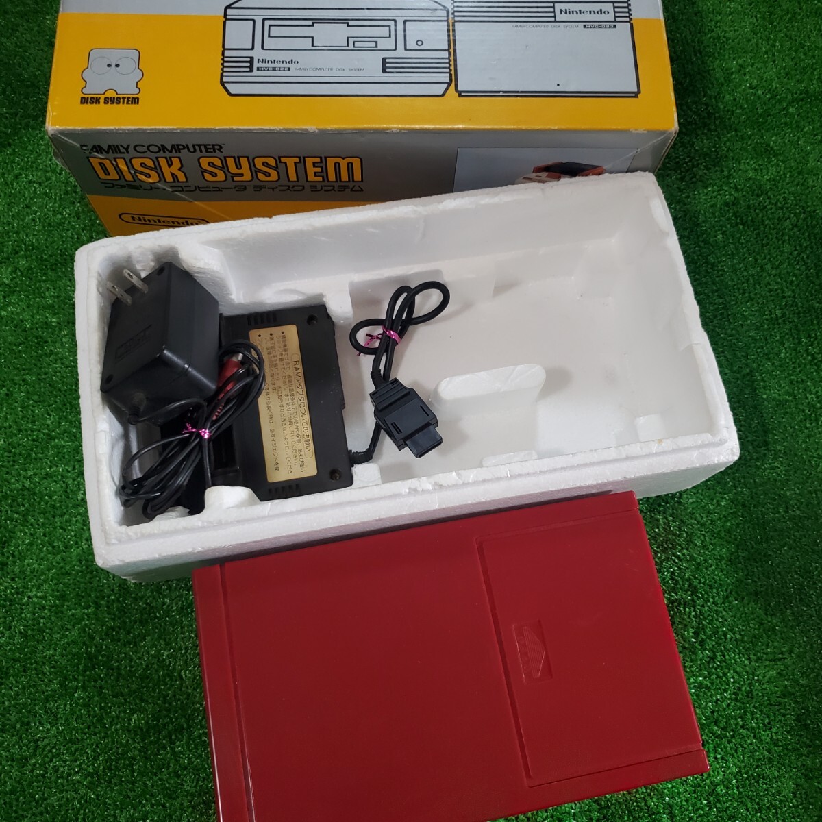 ファミリーコンピュータ ファミコン ディスクシステム 本体 HVC-022 ディスクドライブ RAMアダプタ HVC-023 ACアダプタ HVC-025 まとめ売り_画像8