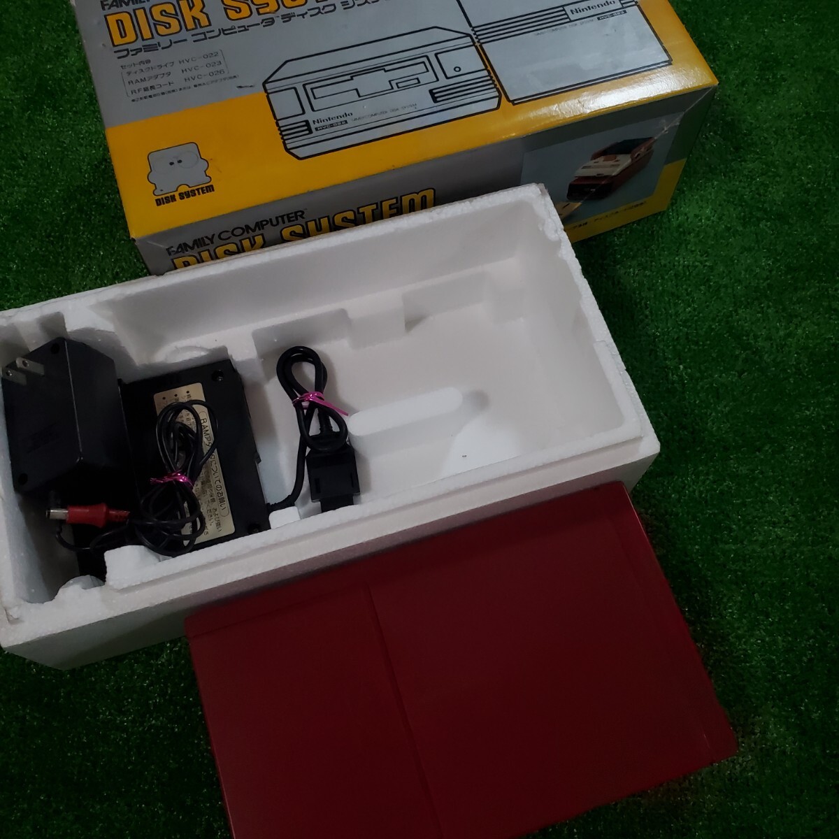 ファミリーコンピュータ ファミコン ディスクシステム 本体 HVC-022 ディスクドライブ RAMアダプタ HVC-023 ACアダプタ HVC-025 まとめ売り_画像9