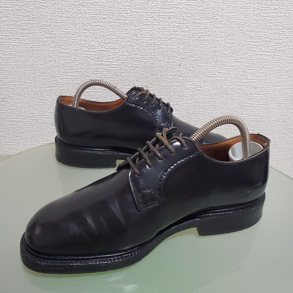 Church's チャーチ Shannon シャノン レザーシューズ ビジネスシューズ 60F 約25㎝ ブラック イングランド製 三大都市_画像4