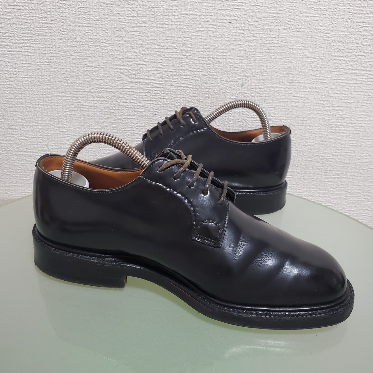 Church's チャーチ Shannon シャノン レザーシューズ ビジネスシューズ 60F 約25㎝ ブラック イングランド製 三大都市_画像5