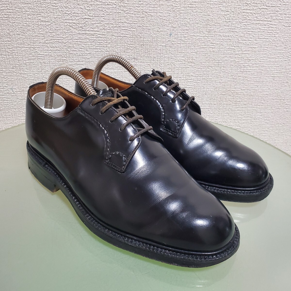 Church's チャーチ Shannon シャノン レザーシューズ ビジネスシューズ 60F 約25㎝ ブラック イングランド製 三大都市_画像9