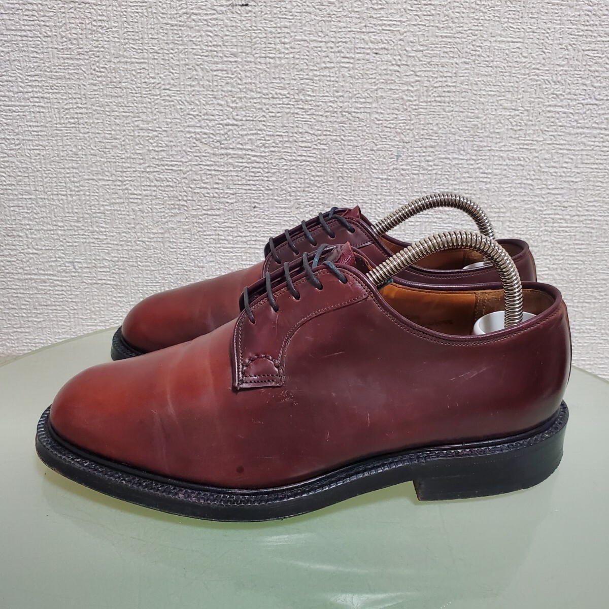 Church's チャーチ STRATTON ストラットン レザーシューズ ビジネスシューズ 60F 約25㎝ ダークブラウン 赤茶 イングランド製 三大都市_画像2