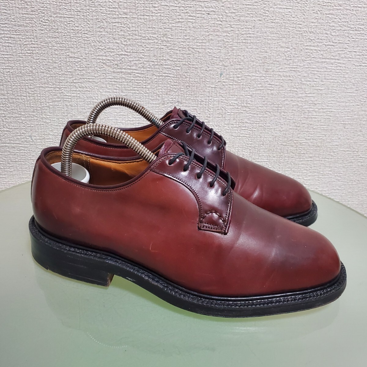 Church's チャーチ STRATTON ストラットン レザーシューズ ビジネスシューズ 60F 約25㎝ ダークブラウン 赤茶 イングランド製 三大都市_画像3