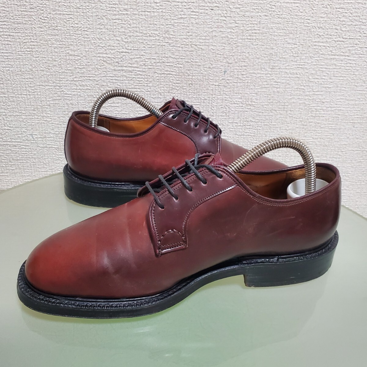 Church's チャーチ STRATTON ストラットン レザーシューズ ビジネスシューズ 60F 約25㎝ ダークブラウン 赤茶 イングランド製 三大都市_画像4