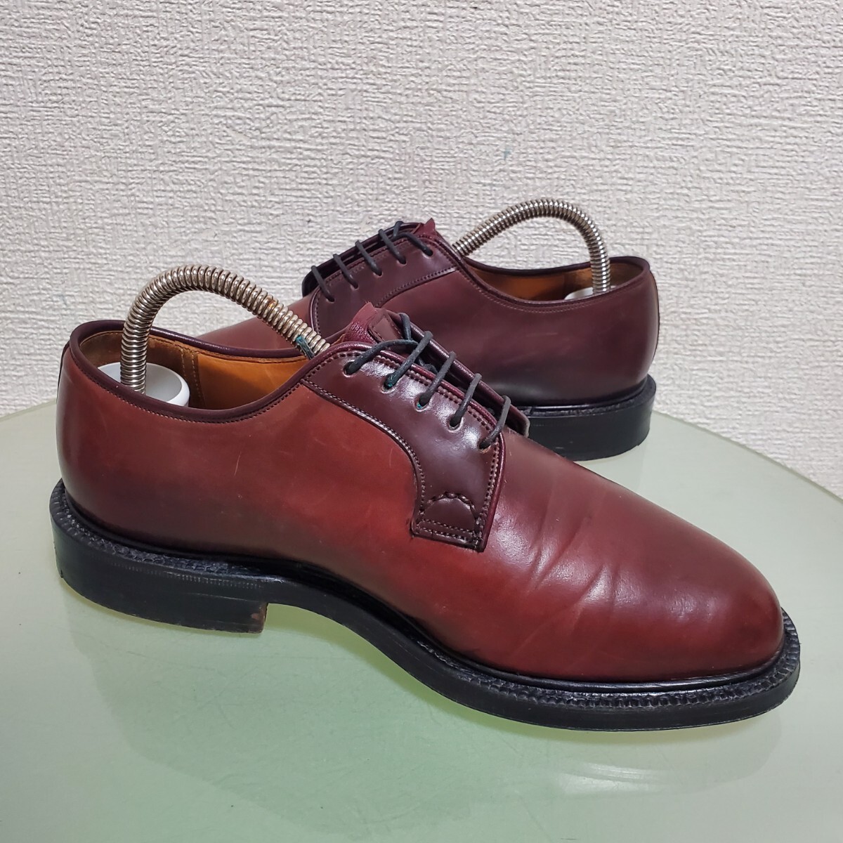 Church's チャーチ STRATTON ストラットン レザーシューズ ビジネスシューズ 60F 約25㎝ ダークブラウン 赤茶 イングランド製 三大都市_画像5