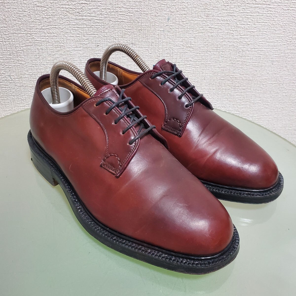 Church's チャーチ STRATTON ストラットン レザーシューズ ビジネスシューズ 60F 約25㎝ ダークブラウン 赤茶 イングランド製 三大都市_画像9