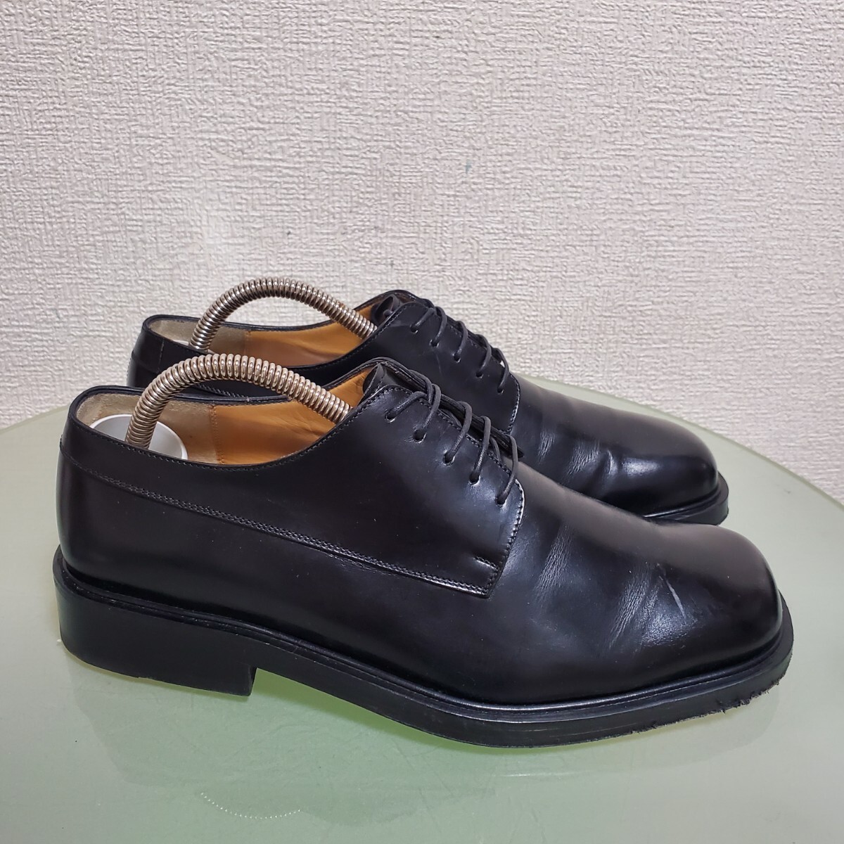 Salvatore Ferragamo サルヴァトーレフェラガモ レザーシューズ ビジネスシューズ 6.5 約25㎝ 3E ブラック イタリア製_画像3