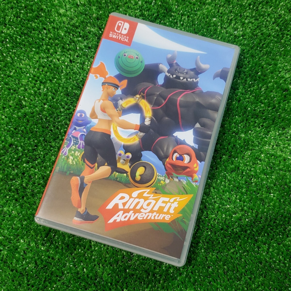 Nintendo Switch ニンテンドースイッチ ソフト リングフィットアドベンチャー 動作確認済み 人気ソフト レッグバンド リングコン 箱あり_画像2