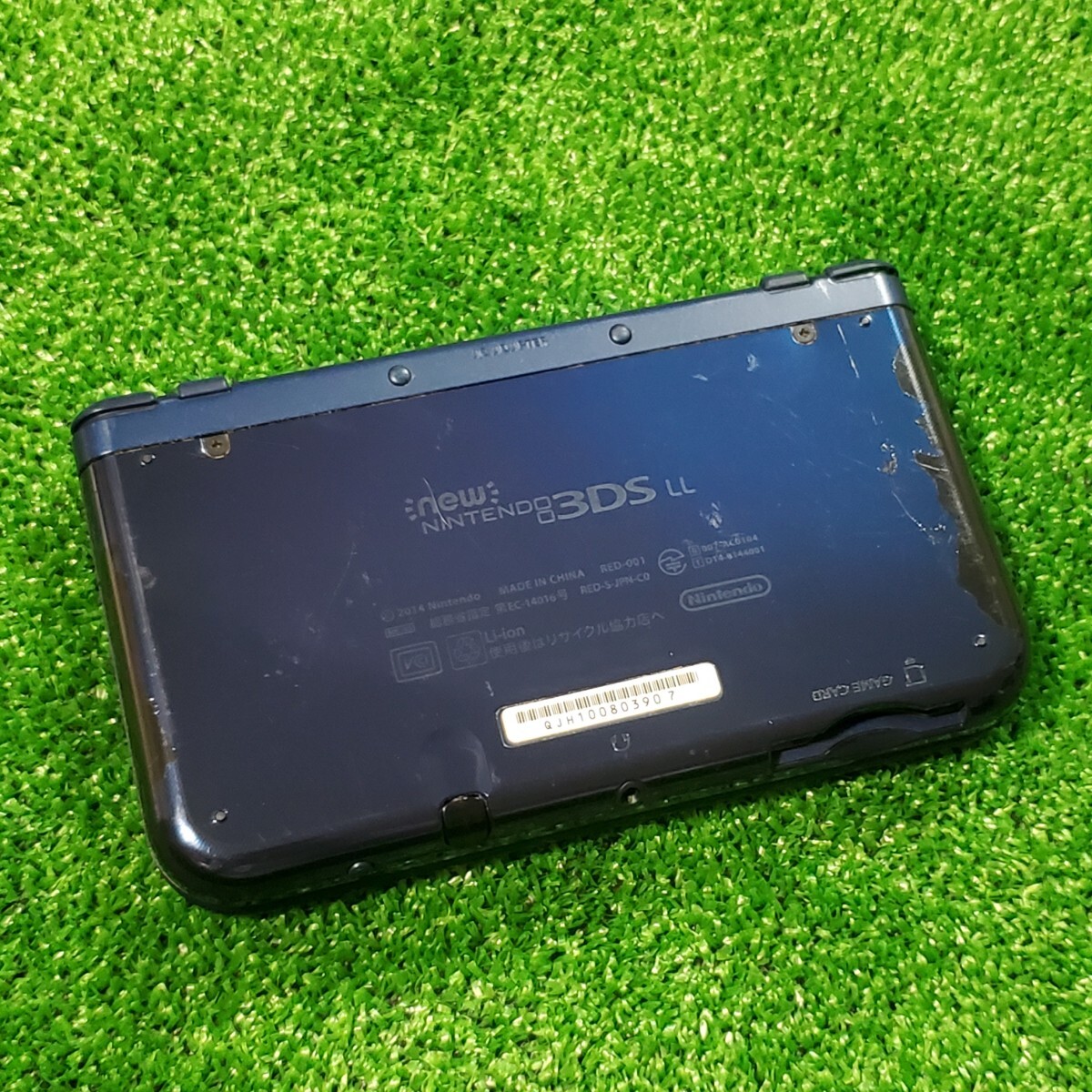 new NINTENDO 3DS LL 本体 動作確認済み 初期化済み メタリックブルー Nintendo オススメ(*^^*) ニンテンドー 任天堂 _画像6