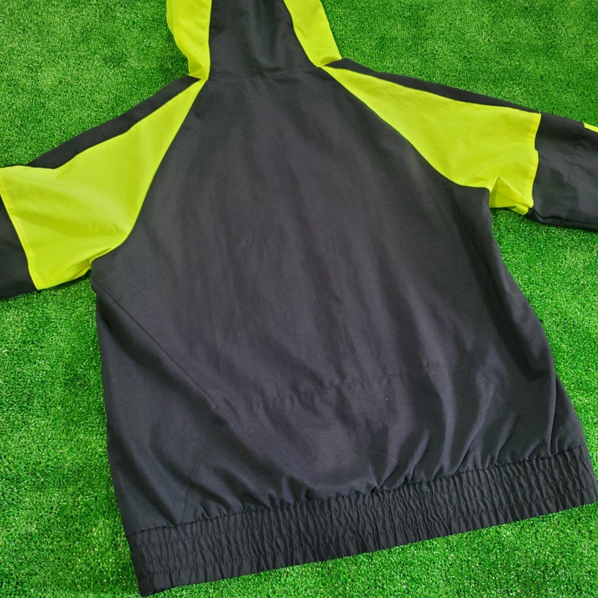 NIKE ナイキ MERCURIAL マーキュリアル セットアップ 上下セット L ブラック 蛍光イエロー ジャージ パンツ DRI-FIT 美品_画像6