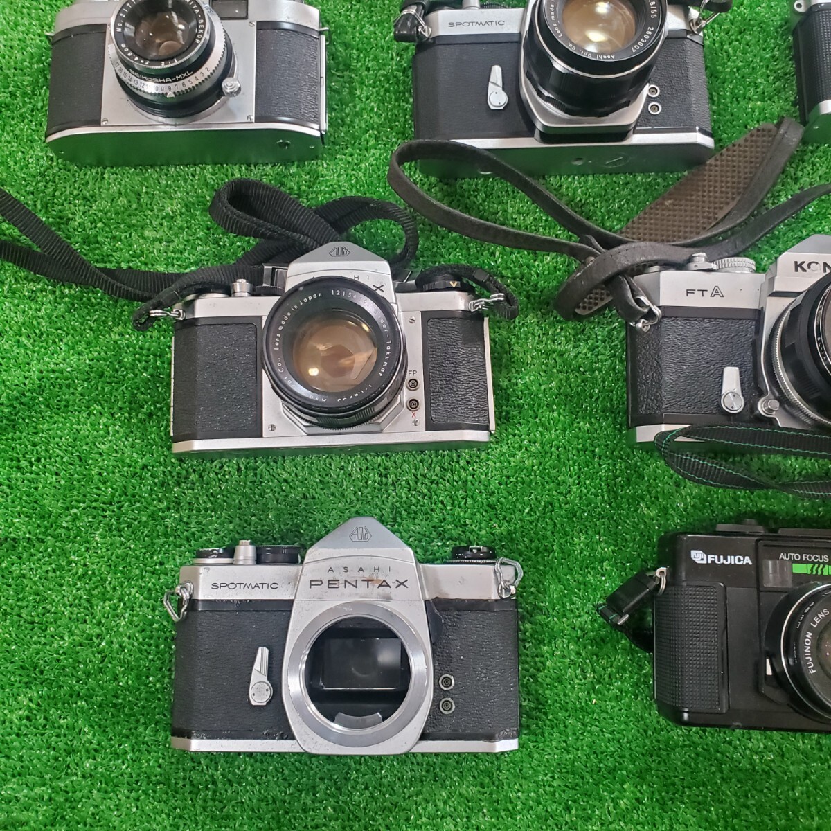 PENTAX Pentax MAMIYA YASHICA OLYMPUS Olympus KONICA Konica FUJICA камера пленочный фотоаппарат однообъективный зеркальный FTA EE-2 продажа комплектом 