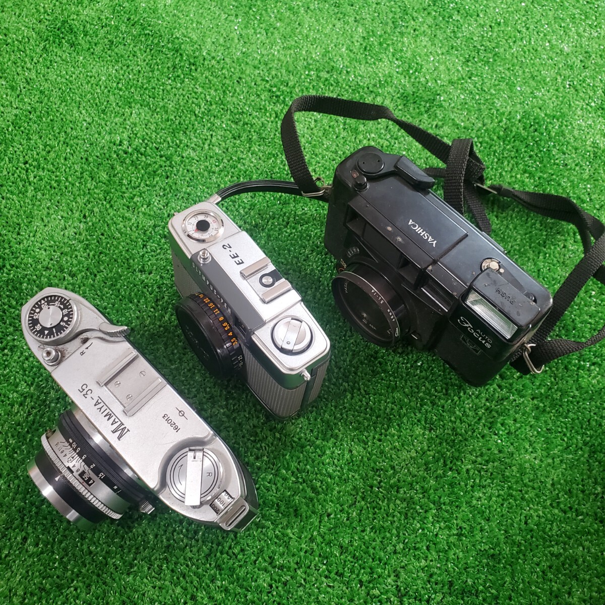 PENTAX Pentax MAMIYA YASHICA OLYMPUS Olympus KONICA Konica FUJICA камера пленочный фотоаппарат однообъективный зеркальный FTA EE-2 продажа комплектом 