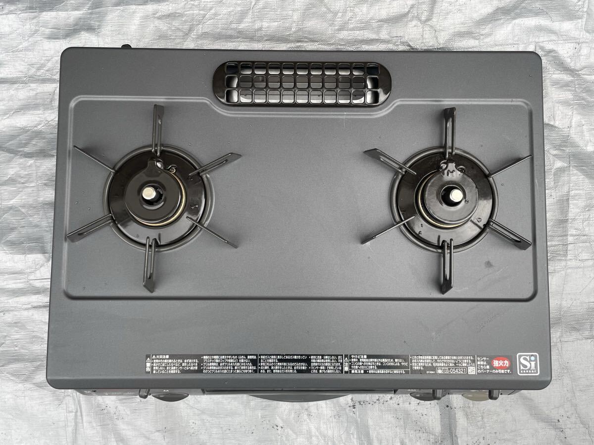  прекрасный товар Rinnai Rinnai LP газовая плитка 2011 год производства RTS-660GFTS-R рабочее состояние подтверждено / отправка 140 размер 