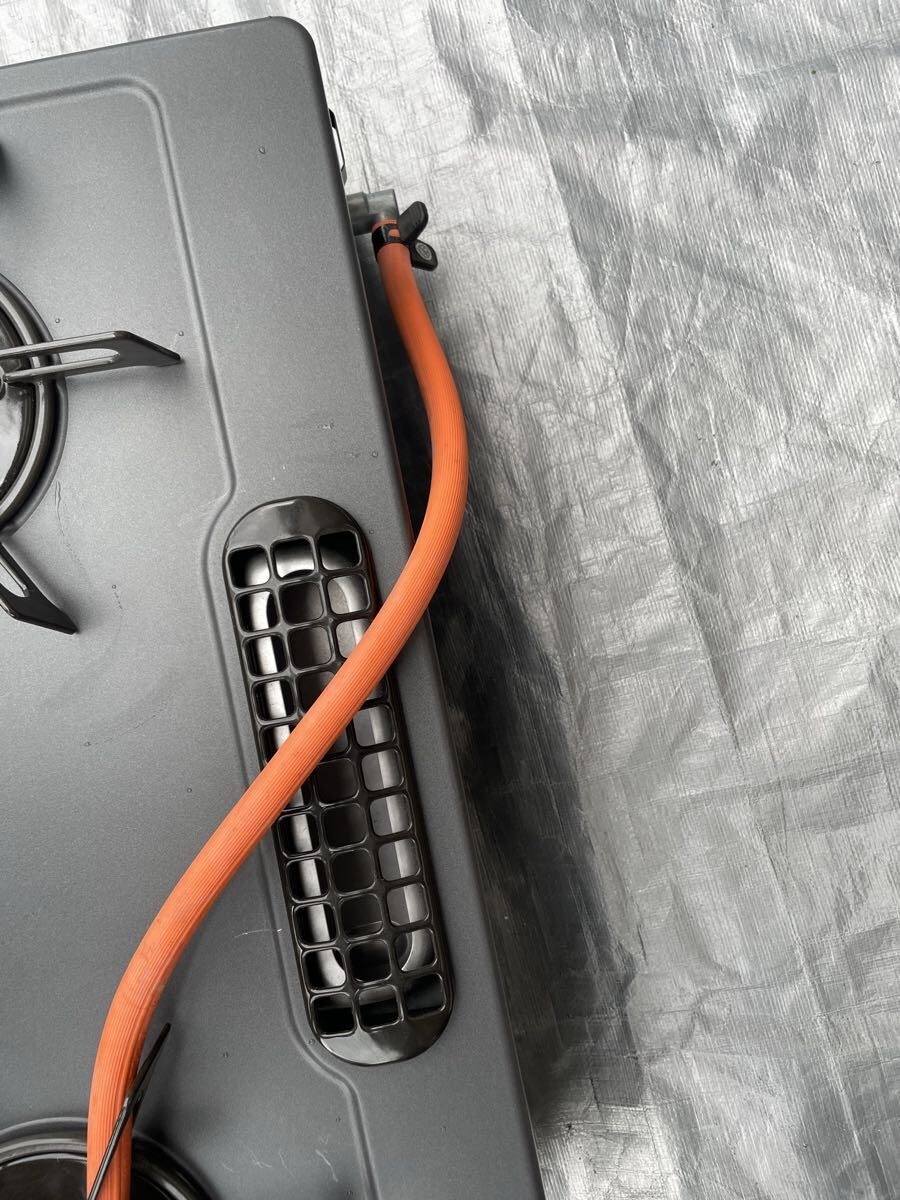  прекрасный товар Rinnai Rinnai LP газовая плитка 2011 год производства RTS-660GFTS-R рабочее состояние подтверждено / отправка 140 размер 