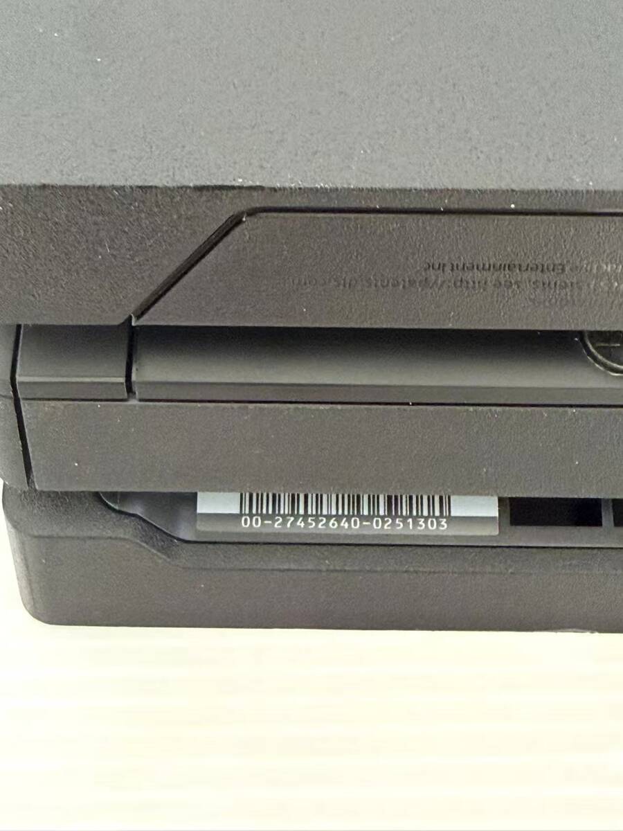 SONY PlayStation4 CUH-7200B プレイステーション4 ブラック ソニー PS4 コントローラ 通電のみ確認_画像6