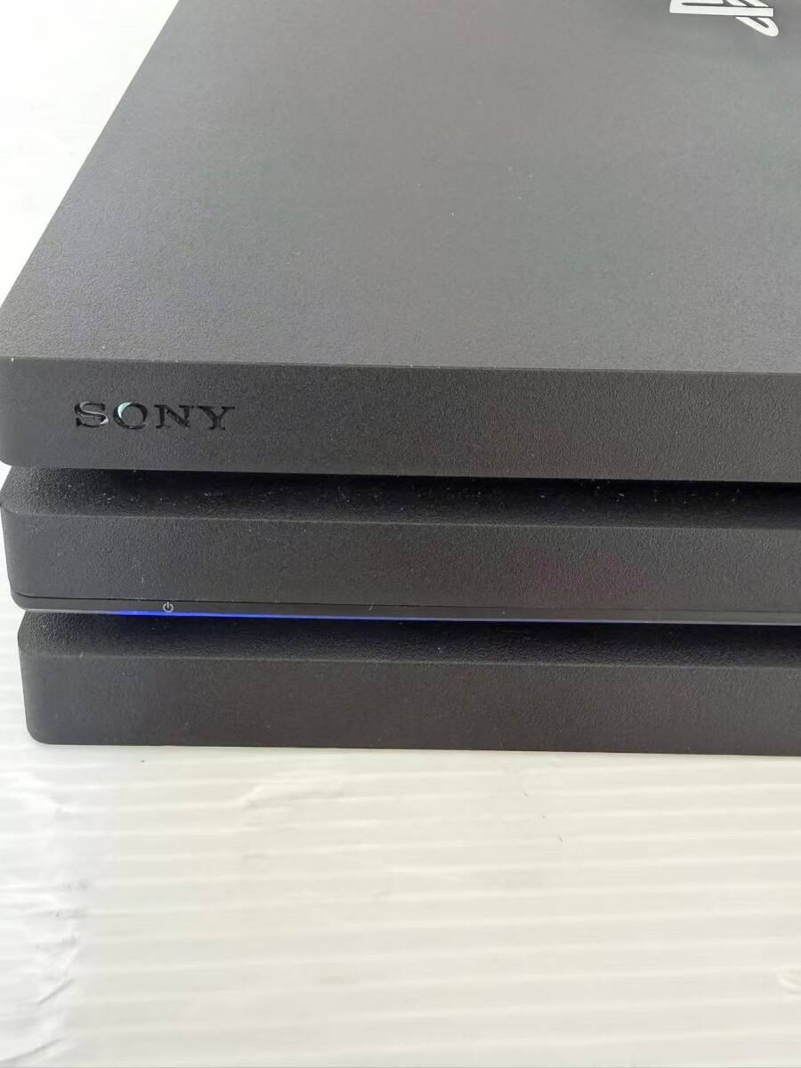 SONY PlayStation4 CUH-7200B プレイステーション4 ブラック ソニー PS4 コントローラ 通電のみ確認_画像8