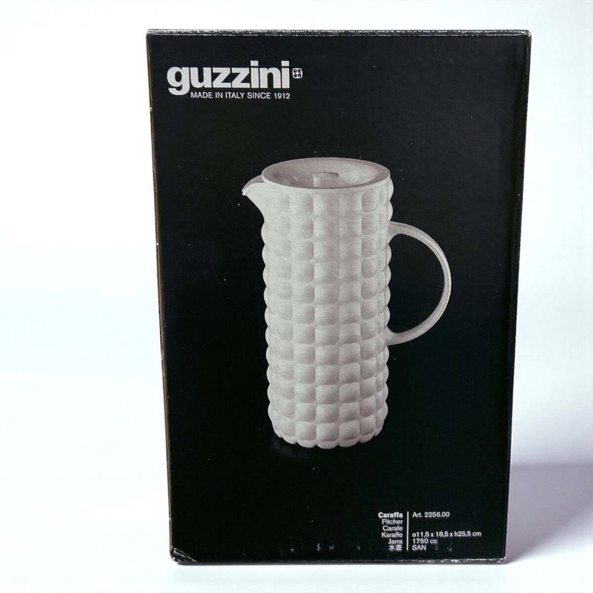 guzzini グッチーニ ティファニー ピッチャー 水筒 お茶入れ マーブグリーン 薄緑_画像2