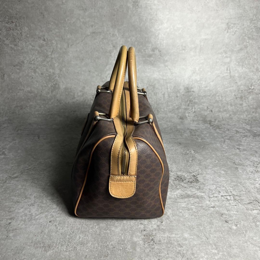 CELINE セリーヌ　ミニボストンバッグ　マカダム柄　希少_画像4