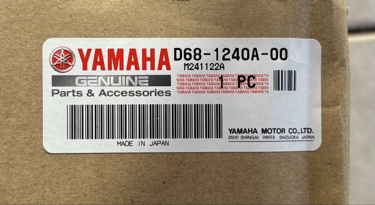 YZ125/YZ125X для (MY2025 после для ) оригинальный радиатор левый новый товар не использовался товар номер детали D68-1240A-00