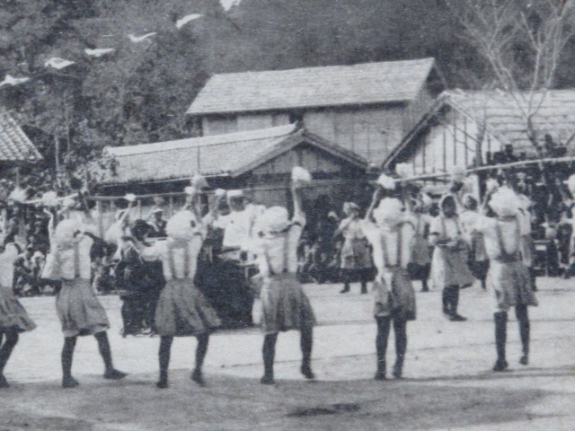 大正10年 学校 絵葉書 『 徳島県立 富岡高等女学校 第7回運動会 』計8点 未使用 那賀郡 富岡町 県立 富岡東高校 阿南市_画像8