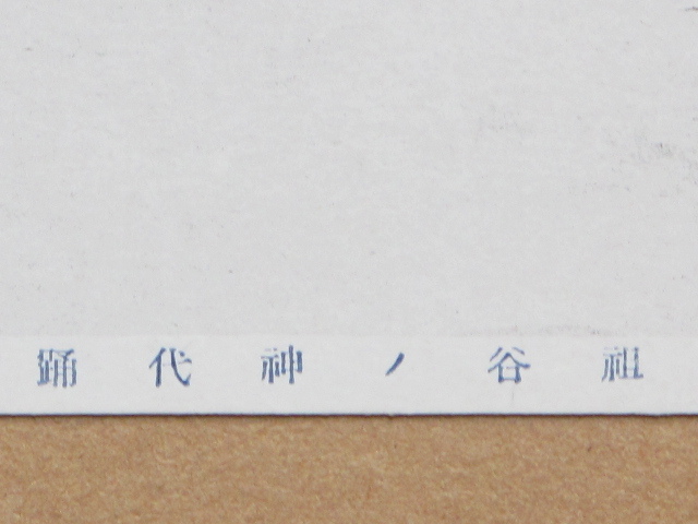 大正11年 奉納踊り 絵葉書 『 祖谷の 神代踊り 』計1点 未使用 徳島県 三好郡 池田町 諏訪公園 での踊り 国指定無形民俗文化財_画像6