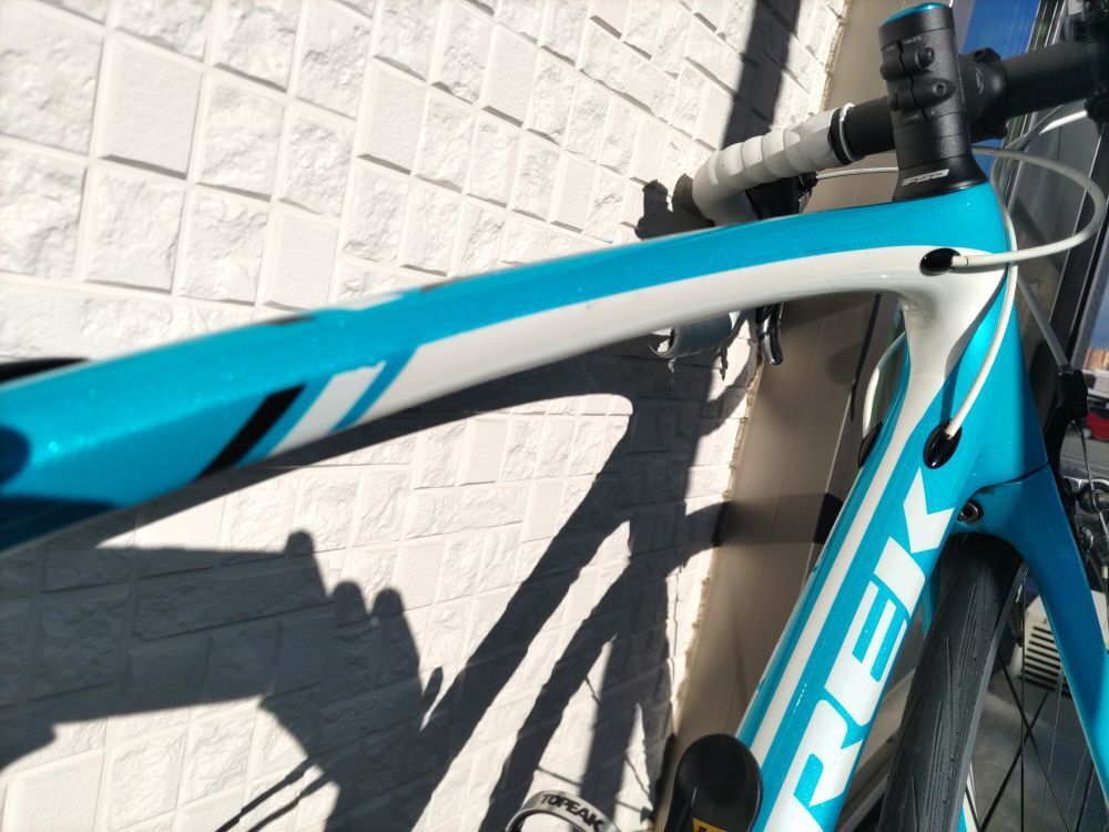 ロードバイク　レディース（女性向け）　フルカーボン　TREKトレック　SILQUE　SHIMANOシマノ　Tiagraティアグラ　走行2000Km程度_画像4