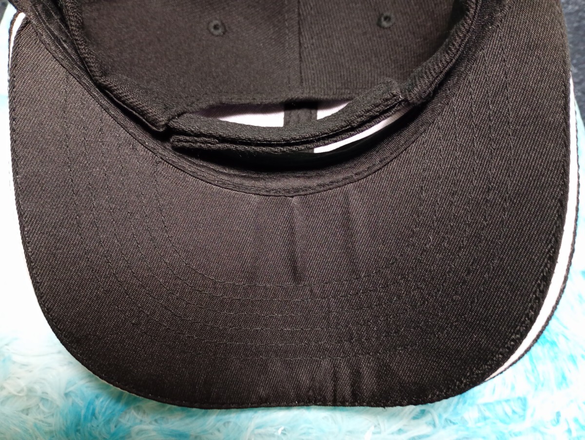☆新品「キミ・ライコネン（アイスマン)　サインプリント　黒」帽子/キャップ　検:F1ドライバー_画像4