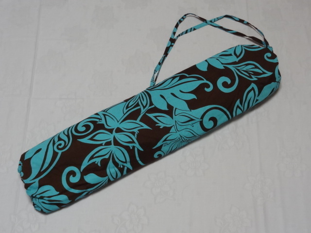 ★パウスカート フラダンス モンステラ ブラウン×エメラルドブルー ケース付き★_画像7
