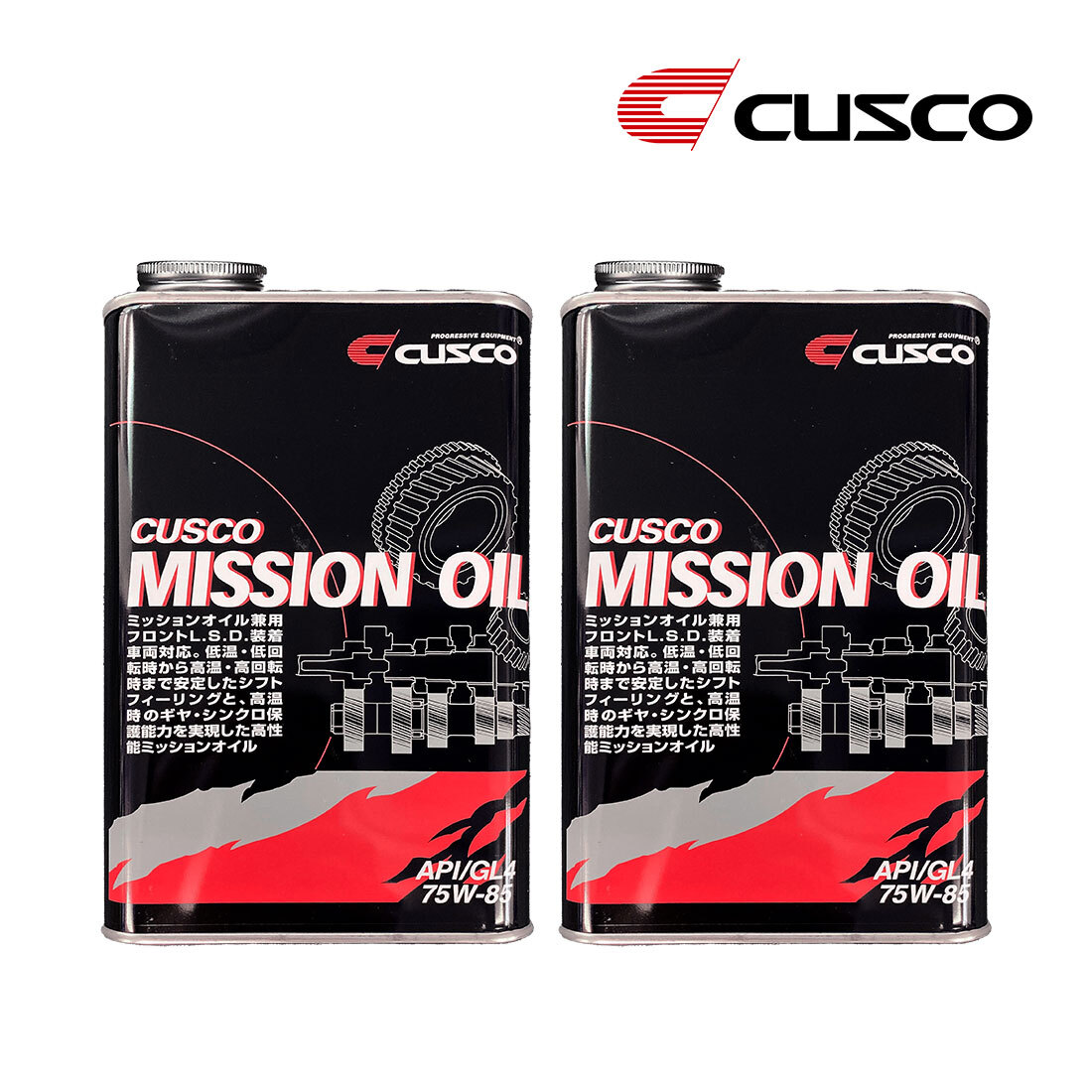 CUSCO クスコ ミッションオイル API/GL4 SAE/75w-85 品番010002M01 内容量1L×2本_画像1