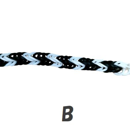 11-17　プレイに集中！　スコアカウンター　色：ブルーホワイト「B」　ハンドメイド・・・ブレスレットタイプ　デジタル表示　_画像5