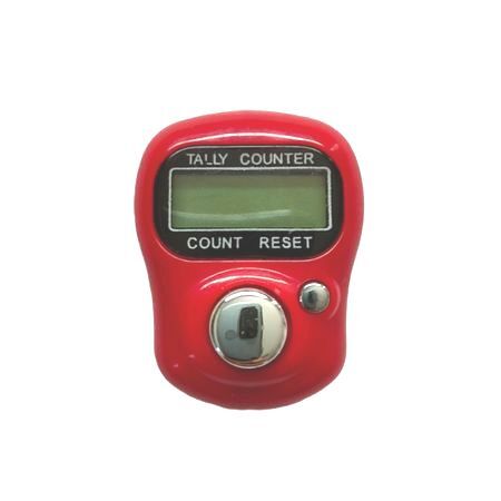 11-17 プレイに集中! スコアカウンター 色:レッド 【手の大きい方!】 デジタル表示 ベルトに付けるタイプ _画像7