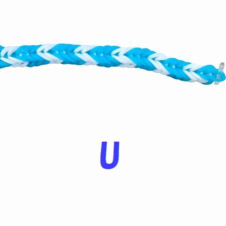 11-24　プレイに集中！　スコアカウンター　色：ブルー「U」　ハンドメイド・・・ブレスレットタイプ　デジタル表示　ゴルフ　コンペ賞品_画像5