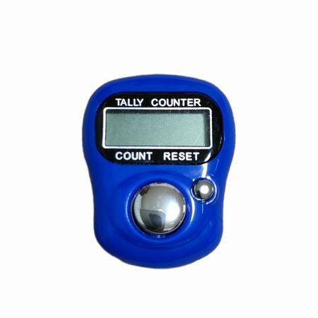 11-24　プレイに集中！　スコアカウンター　色：ブルー「U」　ハンドメイド・・・ブレスレットタイプ　デジタル表示　ゴルフ　コンペ賞品_画像6