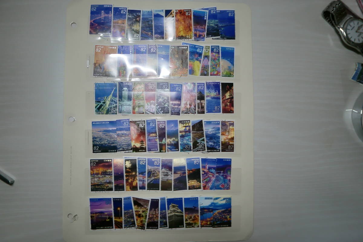 使用済日本の夜景シリーズ　第１集～第６集　計６０種完揃　　　　　　_画像1