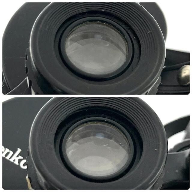 仙18 KENKO 10x35 WIDE ANGLE 7.5 双眼鏡 ケンコー ケース ストラップ キャップ アウトドア バードウォッチング_画像9