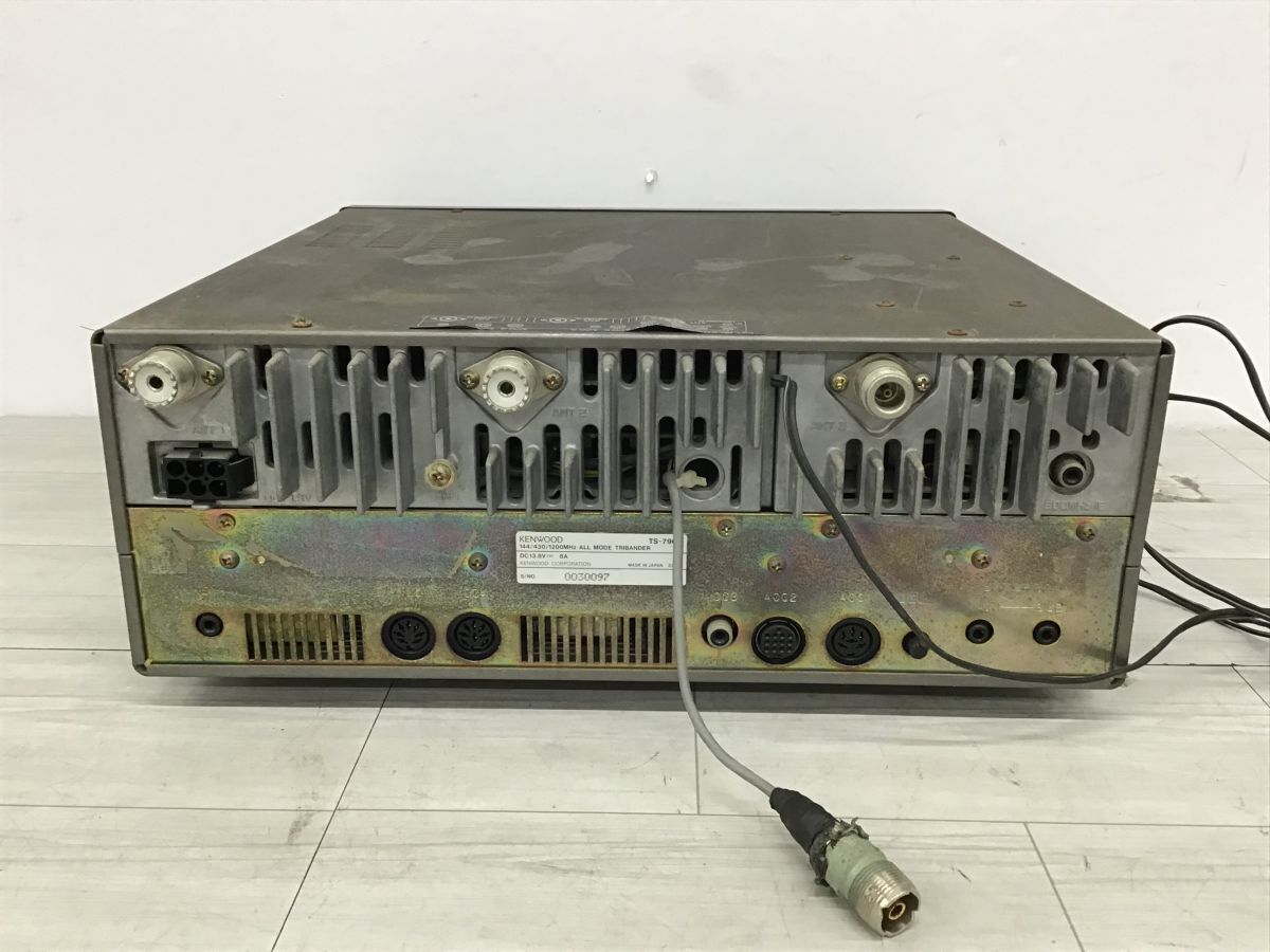 *.TN674-120 KENWOOD Kenwood TS-790 all mode / POWER SCANNER PDC137 приемопередатчик радиолюбительская связь рация суммировать /t