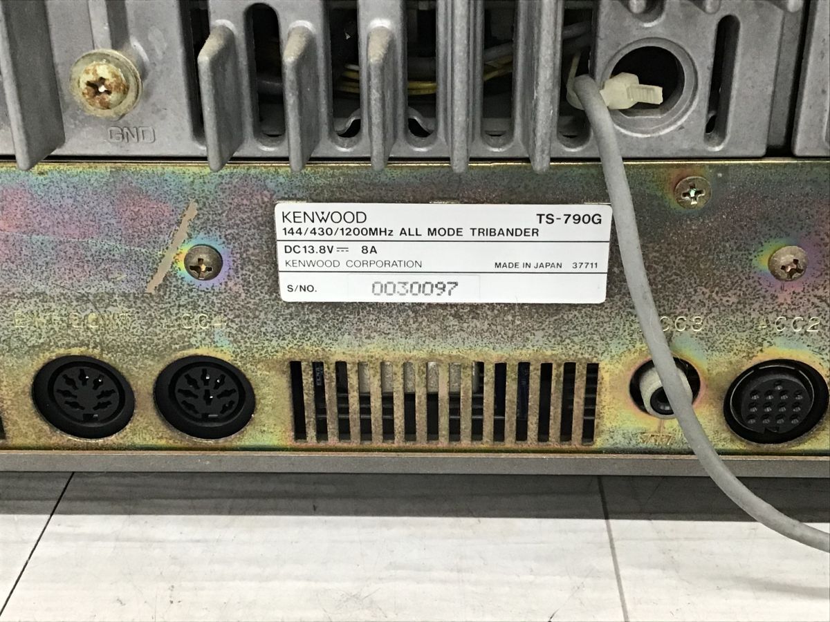 *.TN674-120 KENWOOD Kenwood TS-790 all mode / POWER SCANNER PDC137 приемопередатчик радиолюбительская связь рация суммировать /t