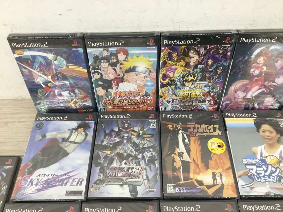 ●営KW388-100 【未開封品】 PlayStation 2 プレステ ソフト ドラッグオンドラグーン / スケルターヘブン / ロックマン 他 38本セット_画像2