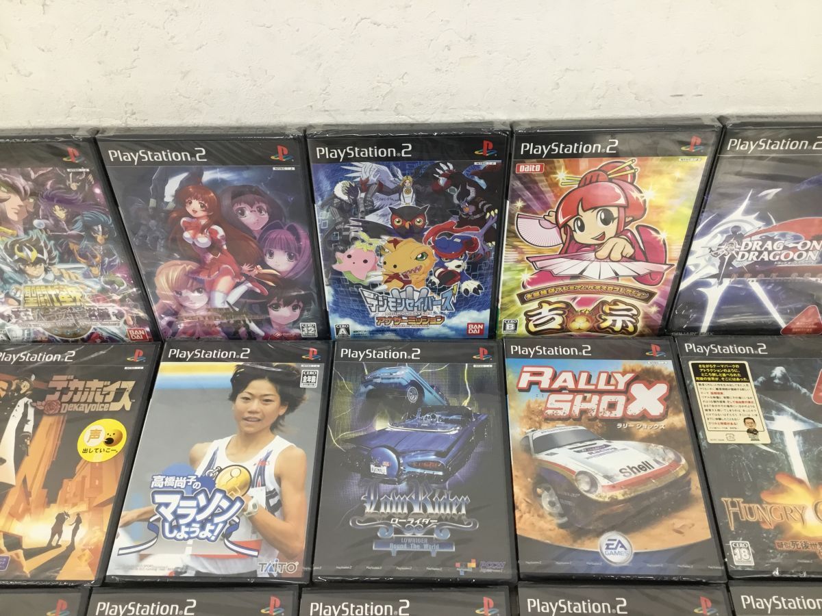 ●営KW388-100 【未開封品】 PlayStation 2 プレステ ソフト ドラッグオンドラグーン / スケルターヘブン / ロックマン 他 38本セット_画像3
