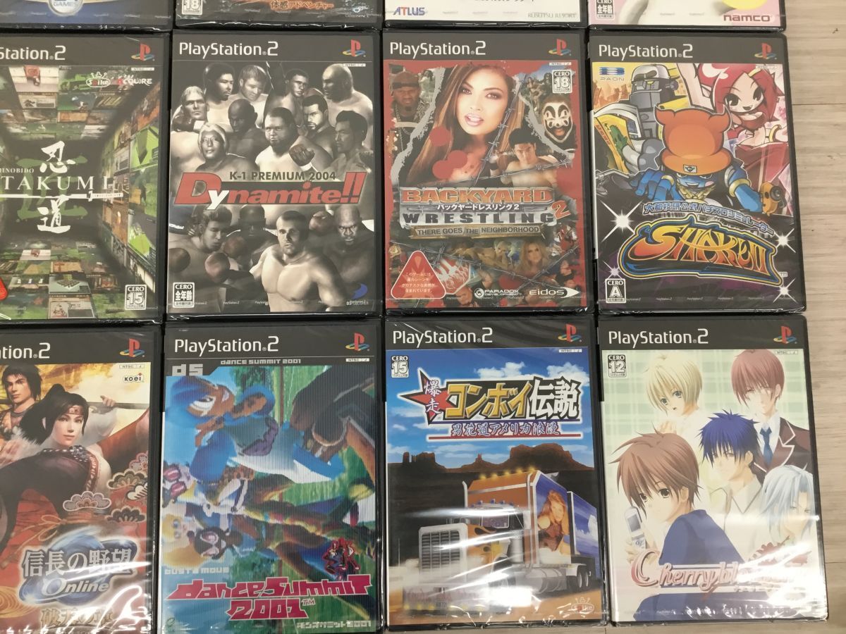 ●営KW388-100 【未開封品】 PlayStation 2 プレステ ソフト ドラッグオンドラグーン / スケルターヘブン / ロックマン 他 38本セット_画像5