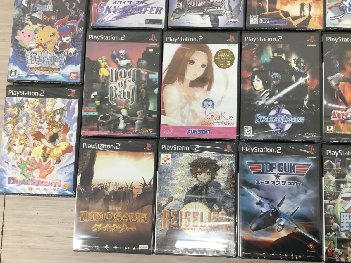 ●営KW388-100 【未開封品】 PlayStation 2 プレステ ソフト ドラッグオンドラグーン / スケルターヘブン / ロックマン 他 38本セット_画像7
