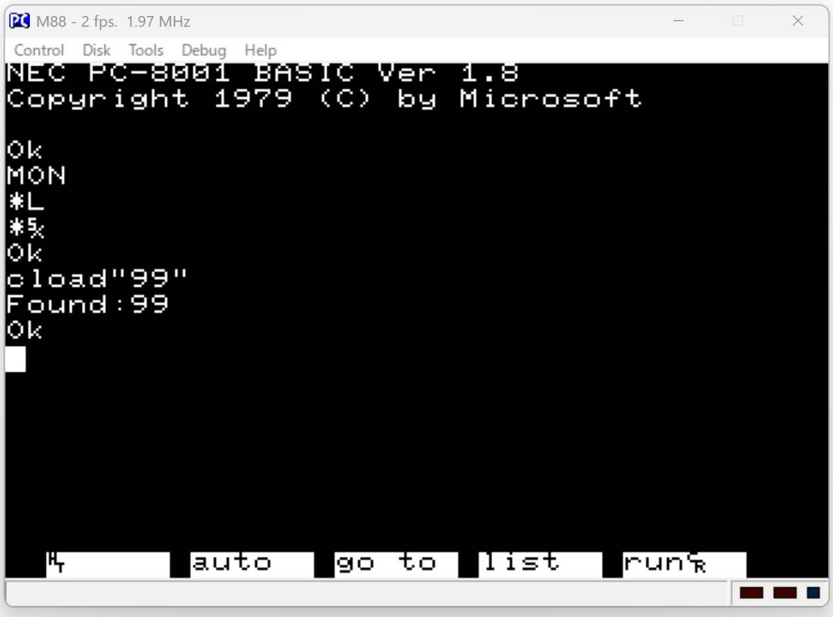 カーレース (九十九電機) [PC-8001 TAPE テープ版] 箱あり説ナシ PC80 PC8001 PC-80 PC-8801 PC88 PC8801 PC-88 ツクモ電機 TSUKUMO_画像7