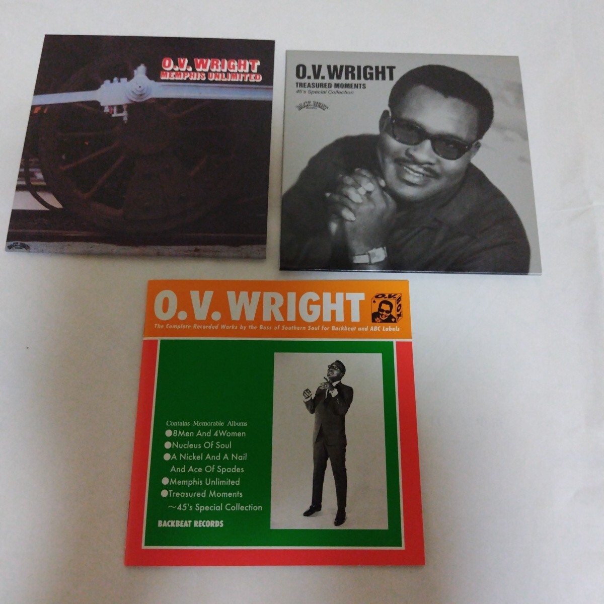 The Complete Recorded Works by the Boss of Southern Soul for Backbeat and ABC Labels / Ｏ．Ｂ．WRIGHT 紙ジャケ5CDBOXSET_画像7