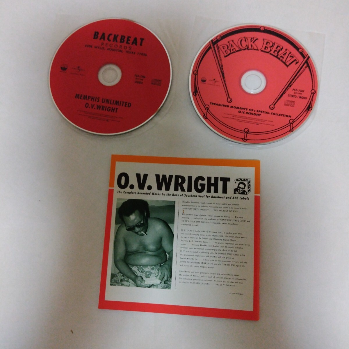 The Complete Recorded Works by the Boss of Southern Soul for Backbeat and ABC Labels / Ｏ．Ｂ．WRIGHT 紙ジャケ5CDBOXSET_画像8