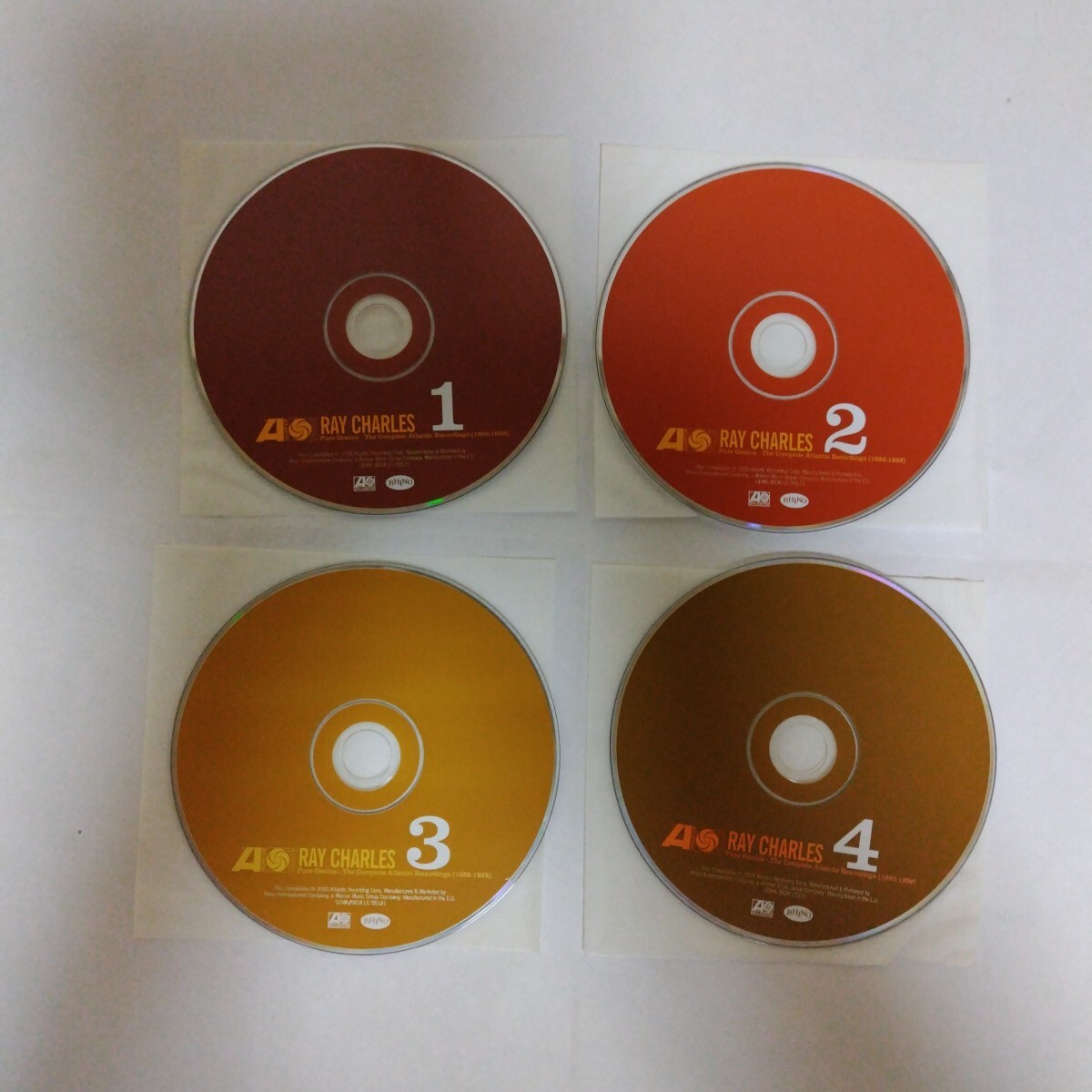 Pure Genius-The Complete Atlantic Recordings (1952-1959) / RAY CHARLES 紙ジャケ7CDBOXSET_画像4