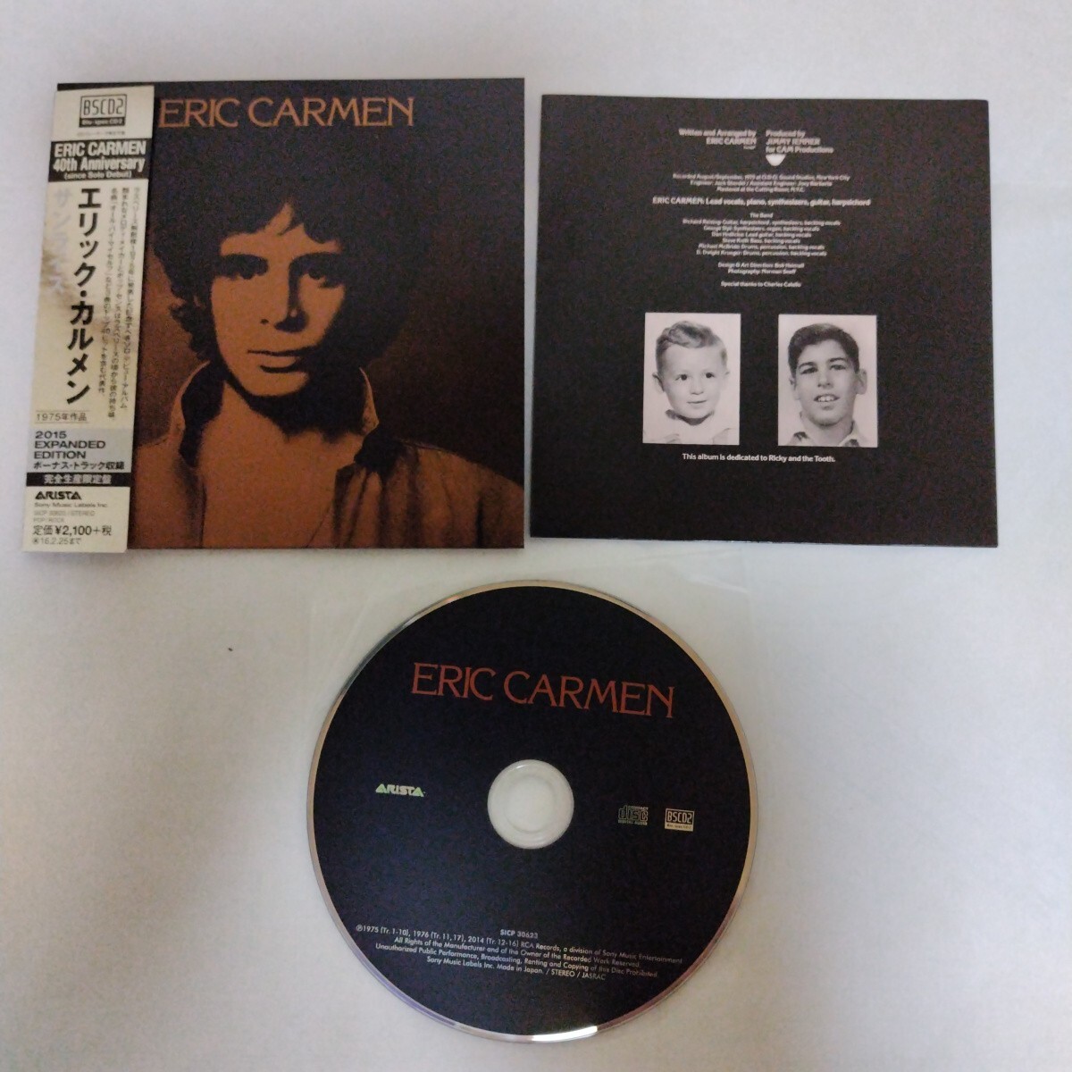 40th Anniversary (since solo debut) Expanded Edition Papersleeve Collection / ERIC CARMEN 紙ジャケ4CDBOXSET_画像4